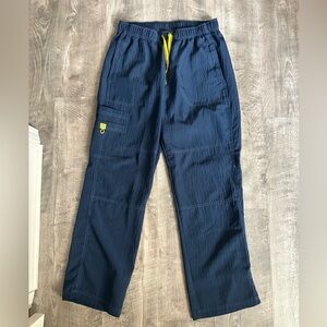 WonderWink Navy Blue Scrub Pants with Elastic Waistband